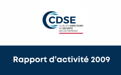 Rapport annuel 2009