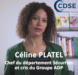 Colloque du CDSE 2022 – la parole aux directrices sécurité-sûreté : Céline Platel, Groupe ADP [Vidéo]