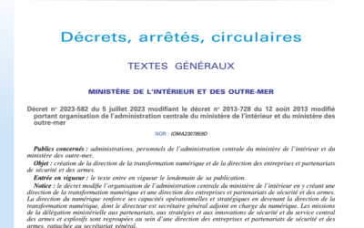Le CDSE salue la création de la DEPSA